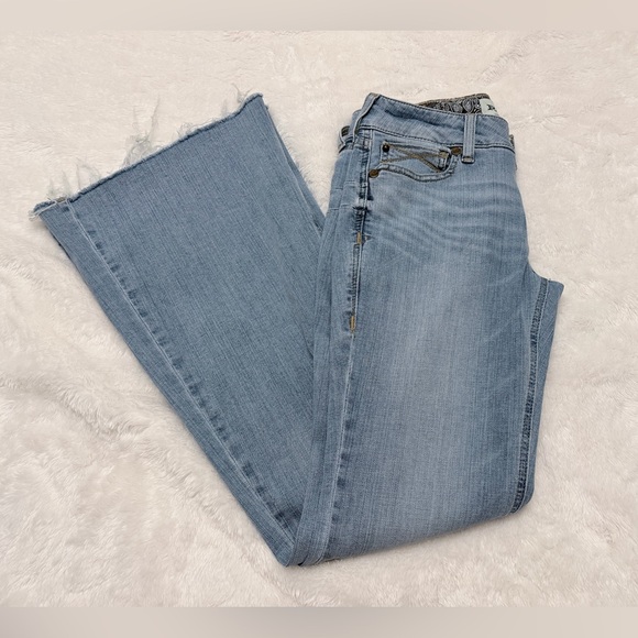 Ariat Light Blue Flare Jeans for Women - Picture 3 of 4